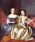 John Singleton Copley Mary MacIntosh Royall and Elizabeth Royall china oil painting artist